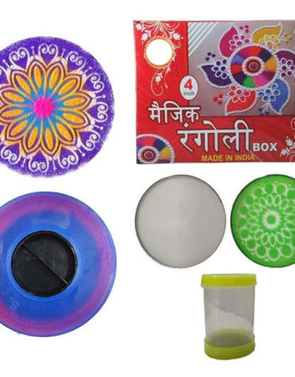 Magic Rangoli Kit – Create Stunning, Mess-Free Rangolis Instantly 🎨✨ (Diwali Offer -Limited Stock 🔥🔥)