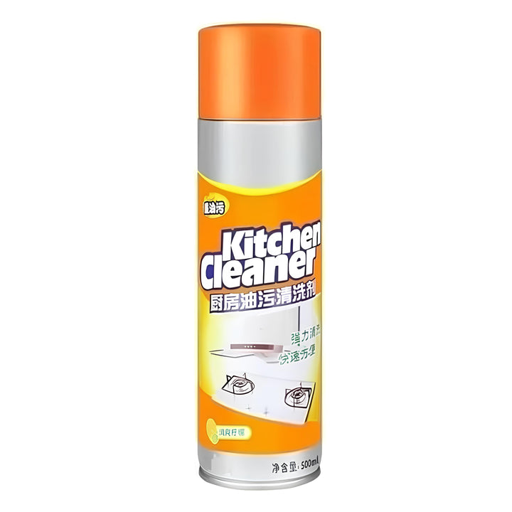 Multipurpose Bubble Foam Kitchen Cleaner Spray | Oil & Grease Stain Remover