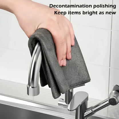 Microfiber Cleaning Cloth Roll – (20 Sheets) Reusable & Super Absorbent