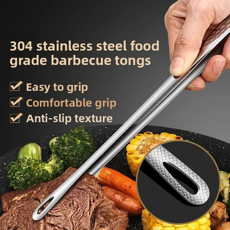 Stainless Steel Barbecue Tongs