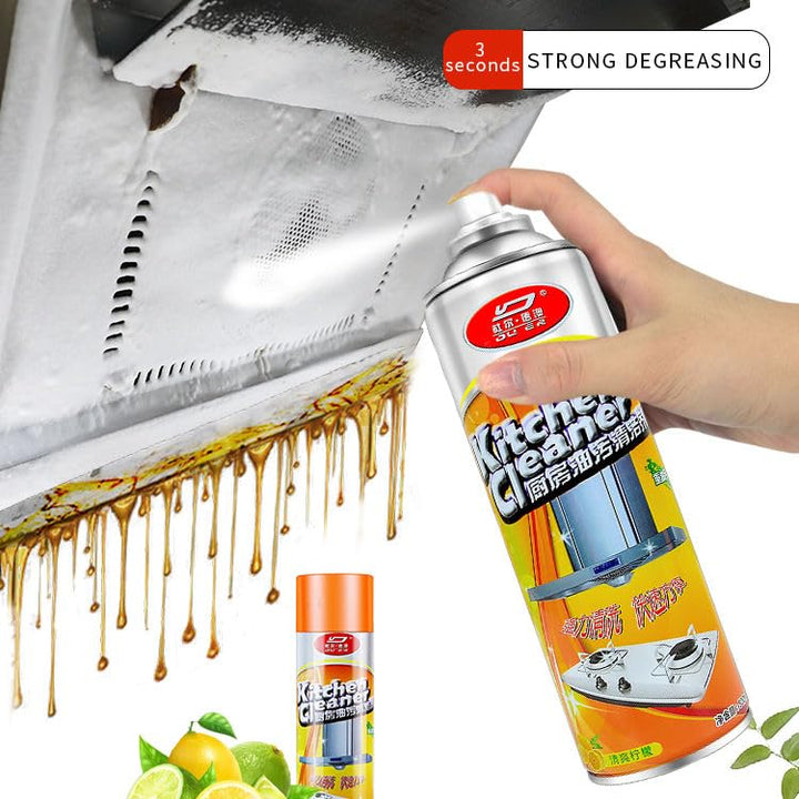 Multipurpose Bubble Foam Kitchen Cleaner Spray | Oil & Grease Stain Remover