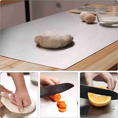 Premium Stainless Steel Kitchen Chopping Board