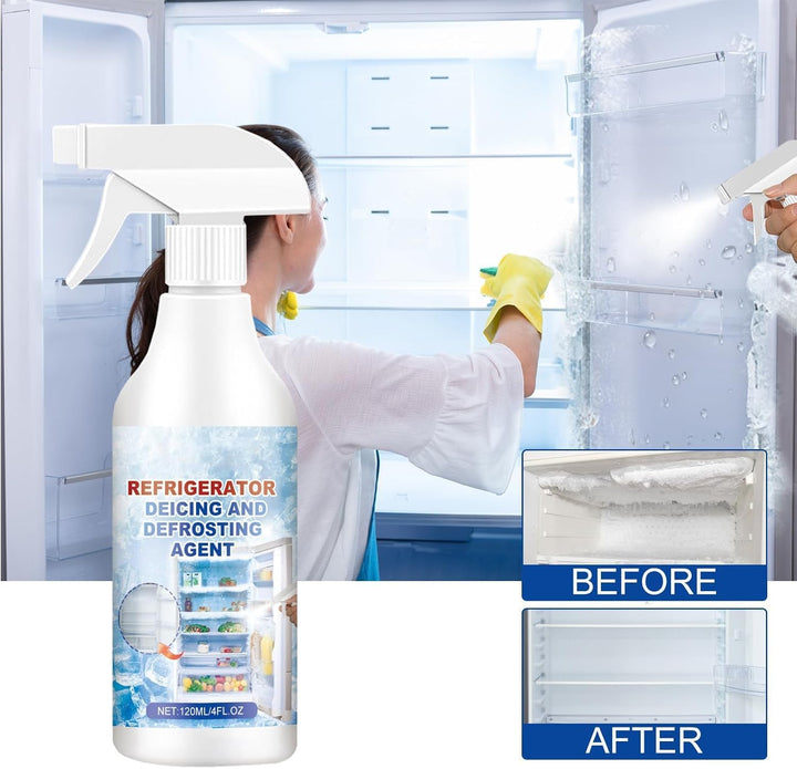 Refrigerator Defrosting Spray | Fast Ice Melt & Deicing Formula