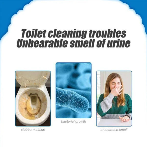 Powerful Toilet Cleaner Active Oxygen Agent