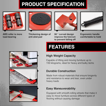 Furniture Lift Glider Furniture Moving Machine