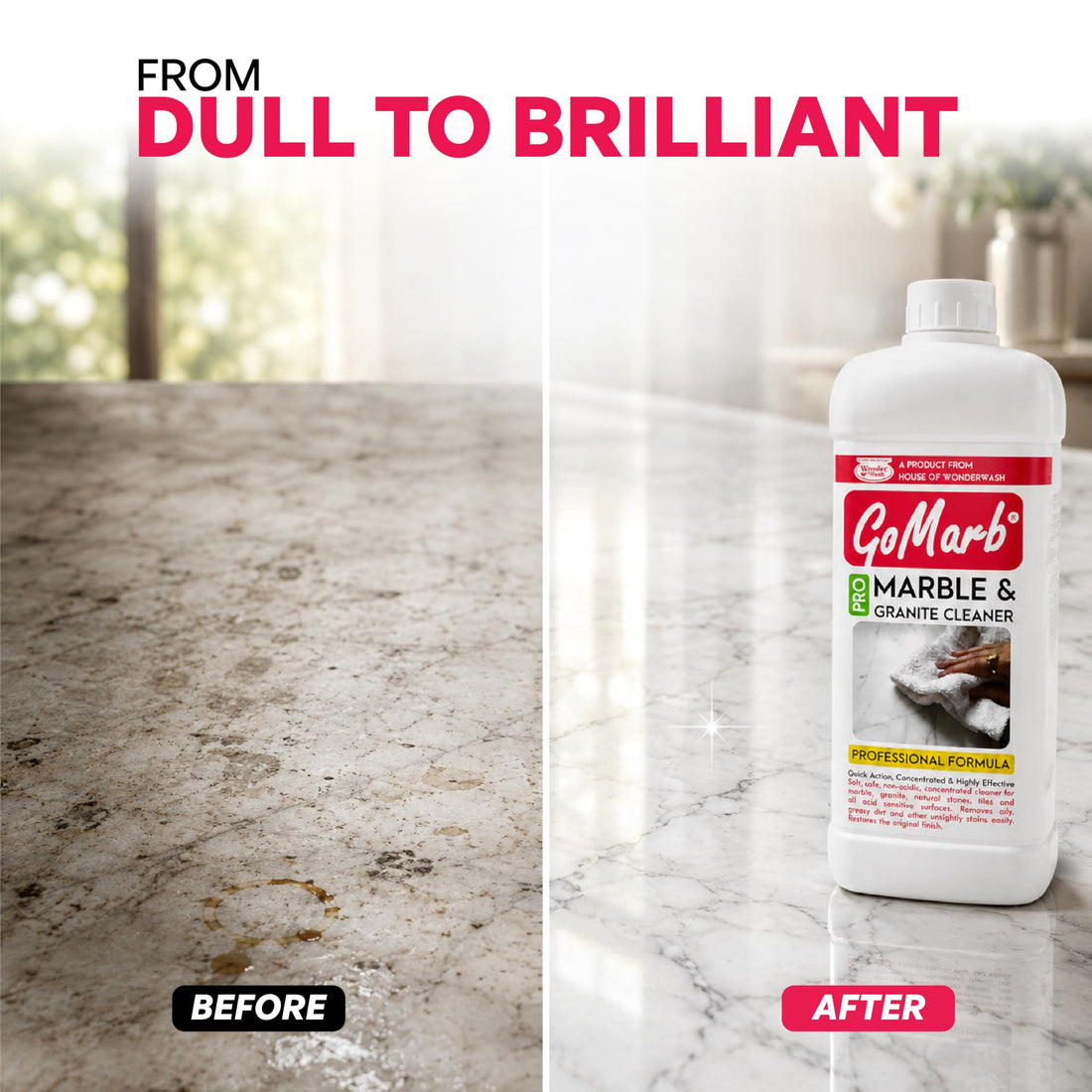 Pro Marble & Granite Cleaner Concentrated