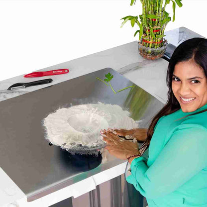 Premium Stainless Steel Kitchen Chopping Board