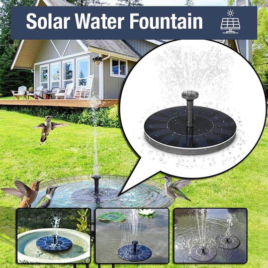 Flat 50% OFF – Transform Your Garden with This Solar Fountain!