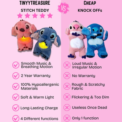 DISNEY STITCH BREATHING TEDDY
