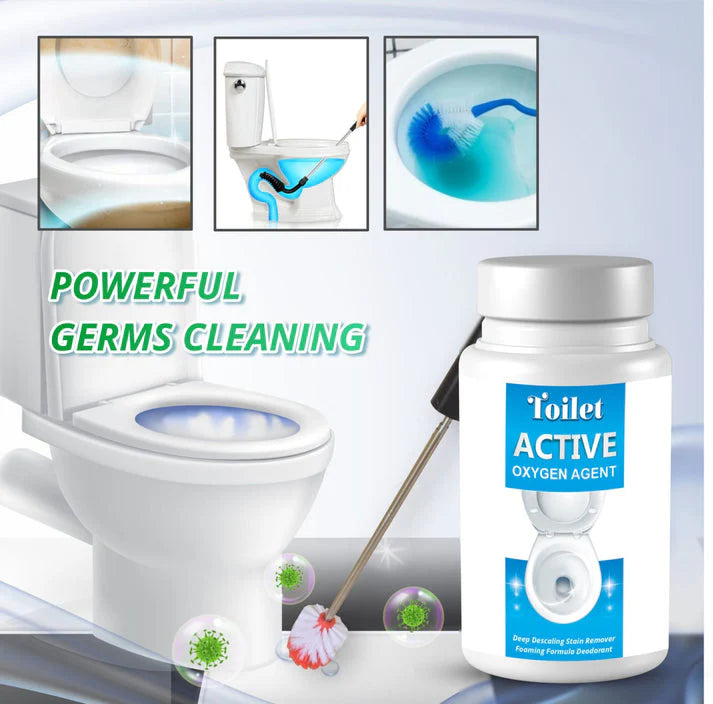Powerful Toilet Cleaner Active Oxygen Agent