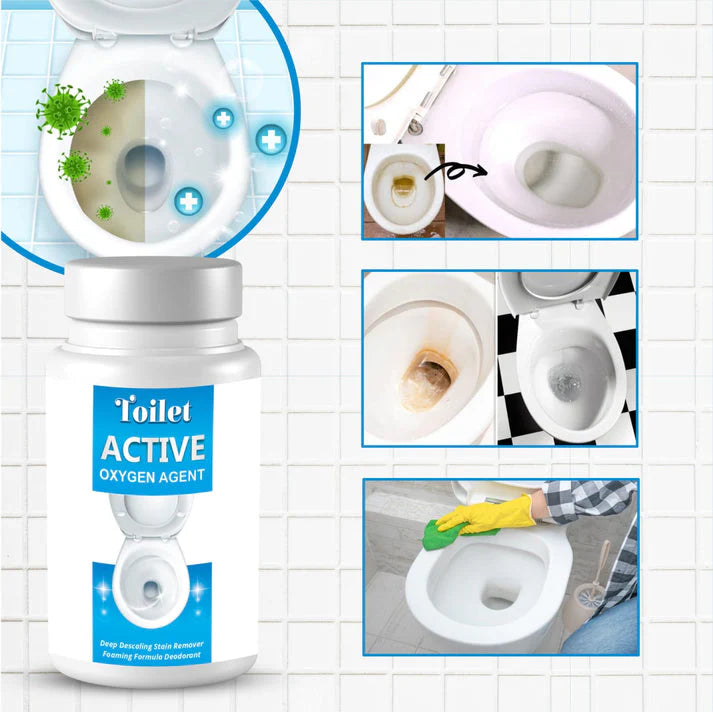 Powerful Toilet Cleaner Active Oxygen Agent
