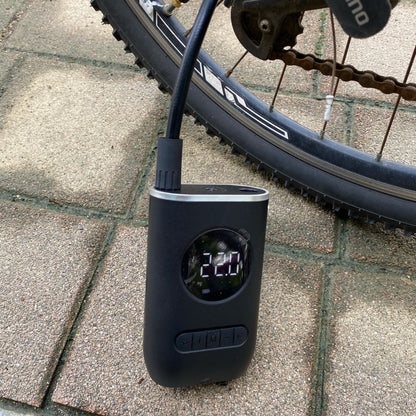 Portable Air Compressor Smart Tire Inflator | Chargeable Cordless Tyre Inflator/Air Pump With Led Light For Cars, Bikes, Motorcycles
