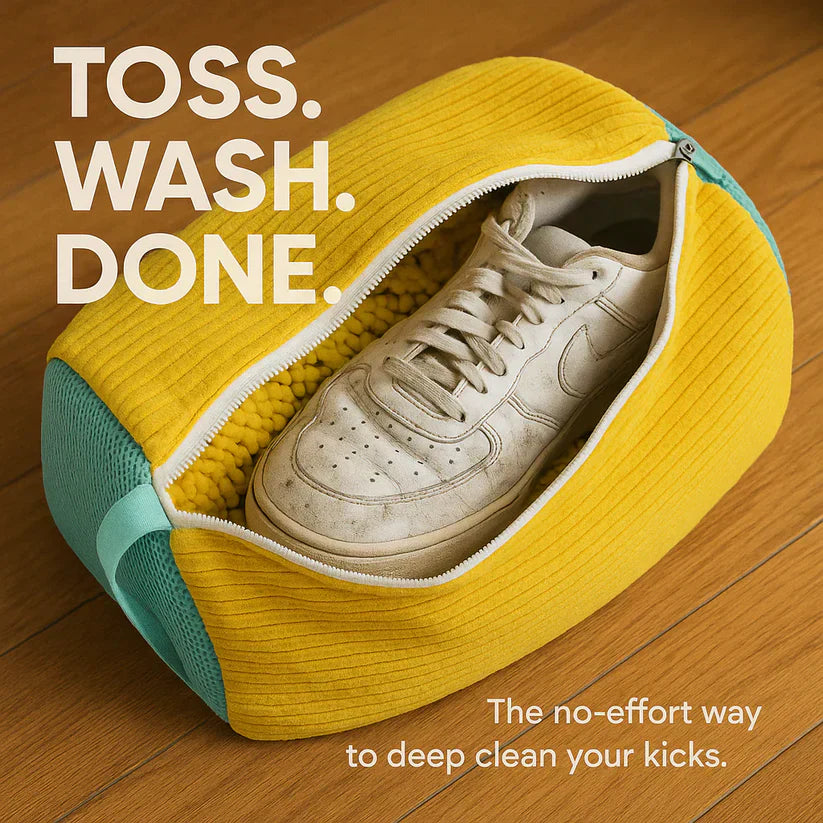 EazyWash - Shoe Cleaning Bag | At Home Deep Cleaning | Works with ALL Washing Machine
