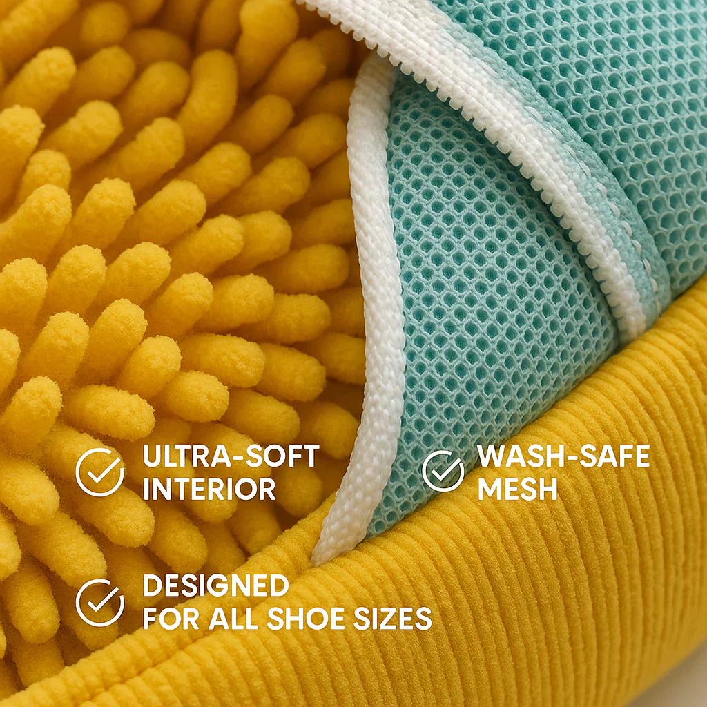 EazyWash - Shoe Cleaning Bag | At Home Deep Cleaning | Works with ALL Washing Machine