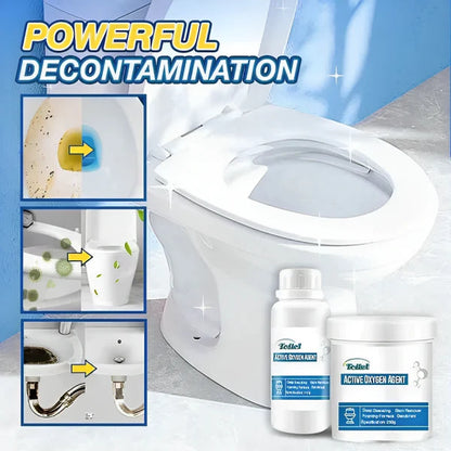 Powerful Toilet Cleaner Active Oxygen Agent