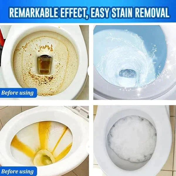 Powerful Toilet Cleaner Active Oxygen Agent