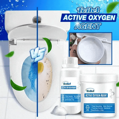 Powerful Toilet Cleaner Active Oxygen Agent