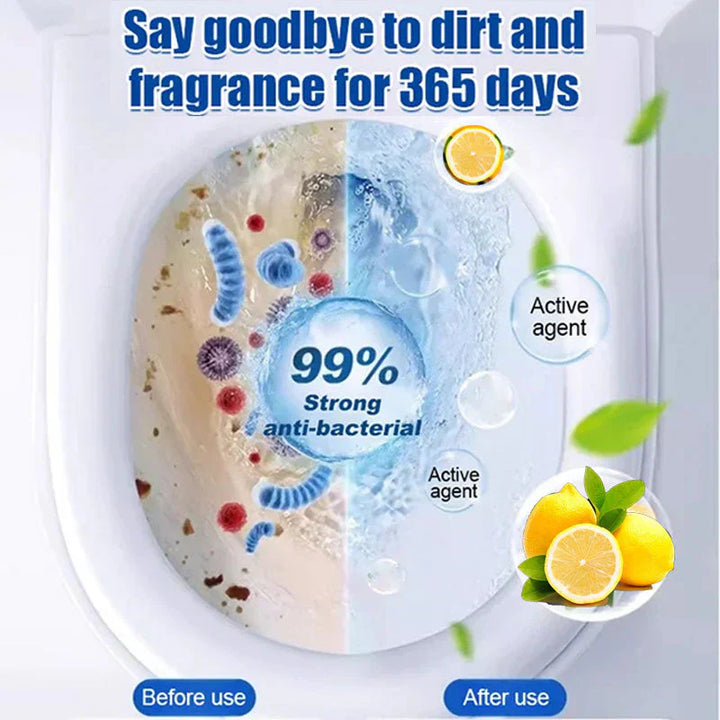 Toilet Deodorizer Bathroom Cleaner Tablet 😍